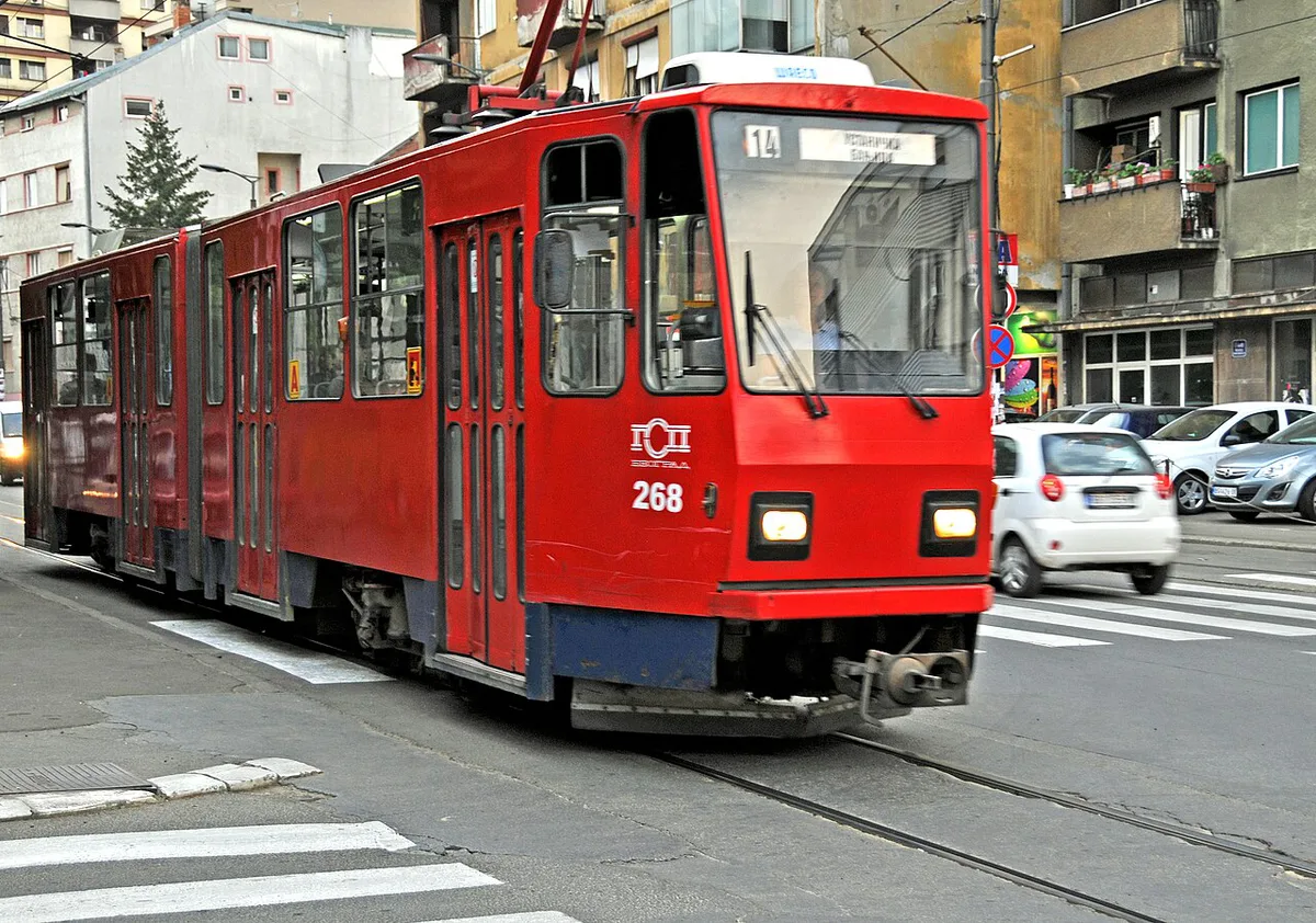 Street parking near Knez Mihailova in Belgrade, Serbia — 1