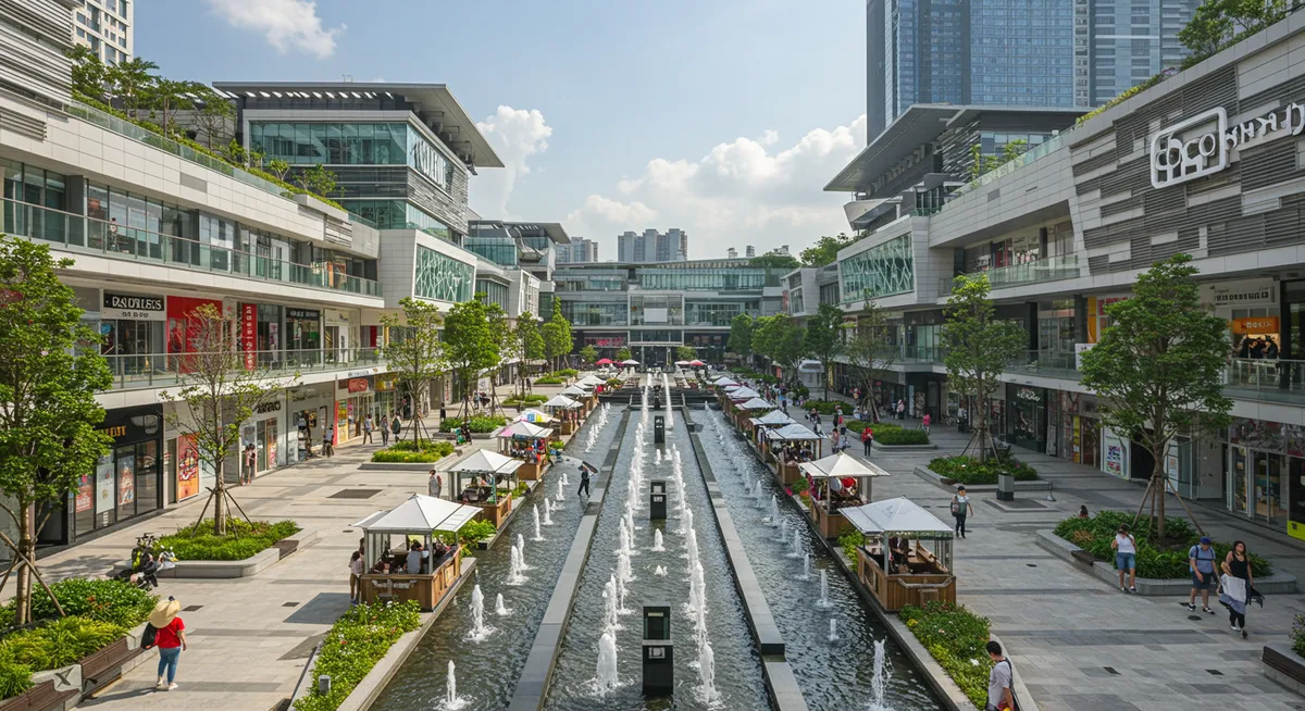Coco Park area, Shenzhen