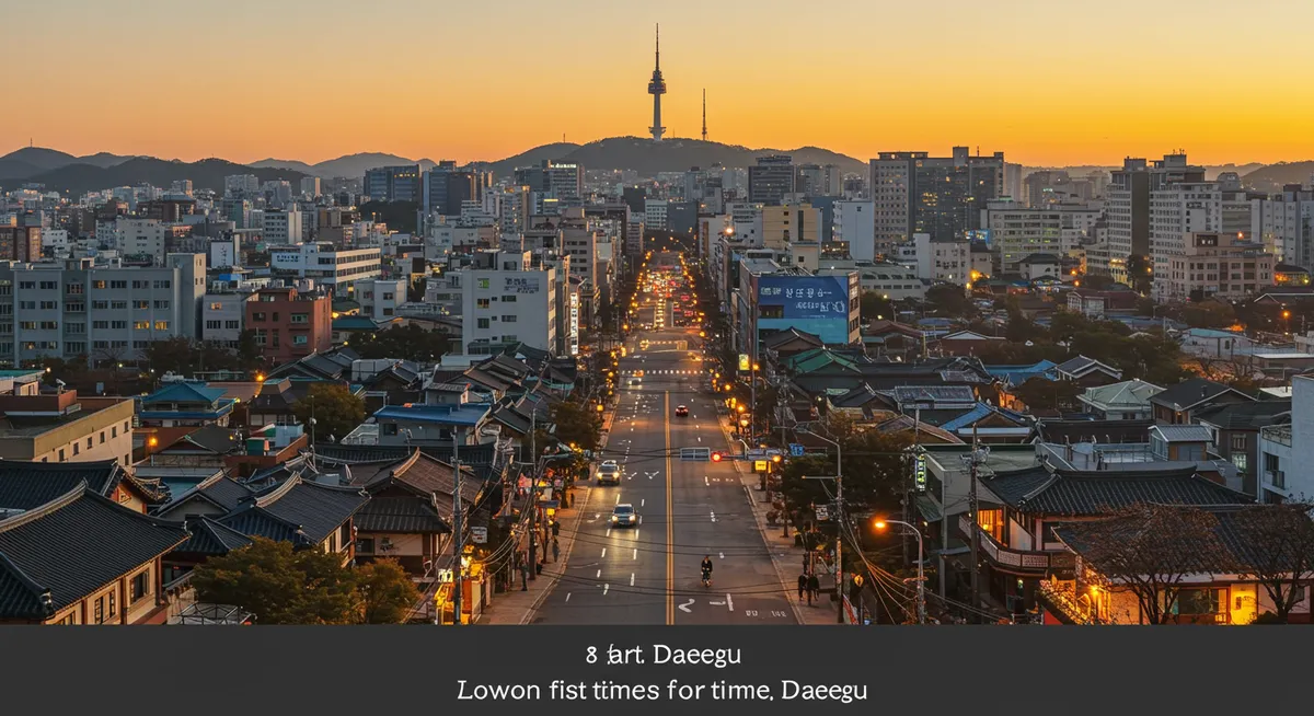 Daegu for First-Timers: Your Essential Guide