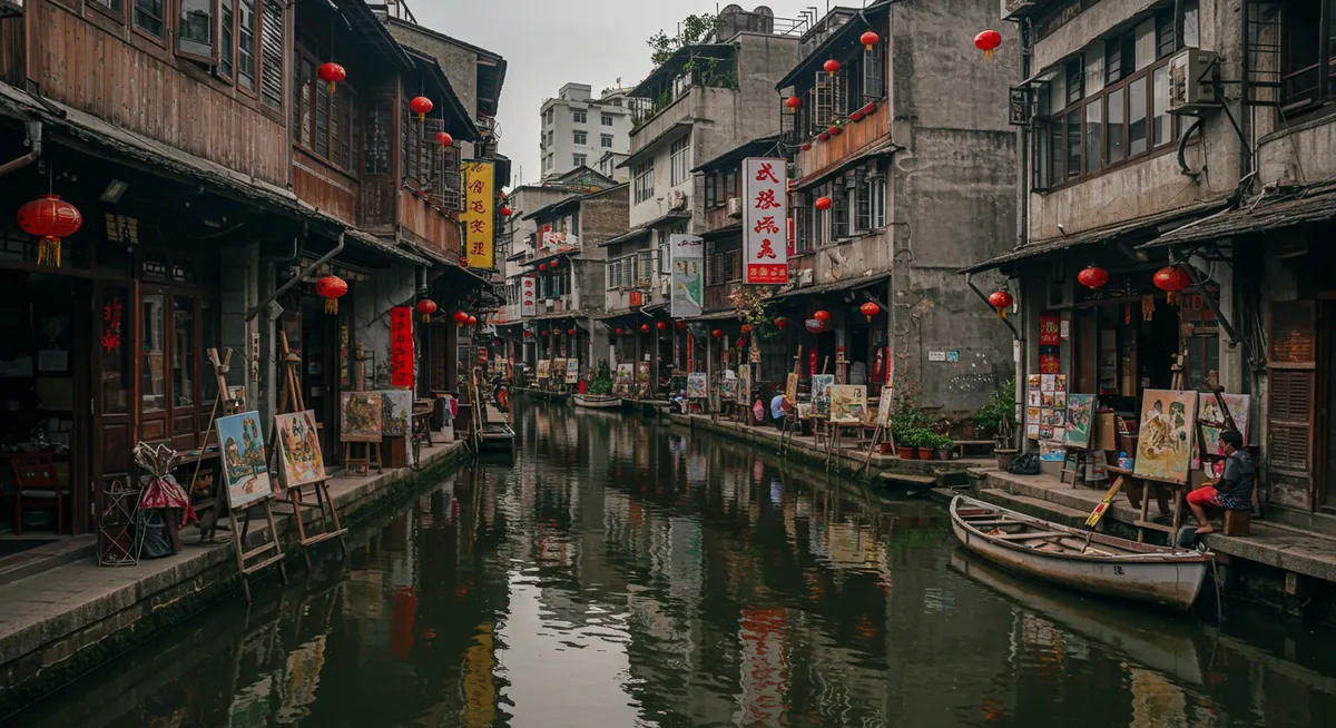 Dafen Oil Painting Village, Shenzhen