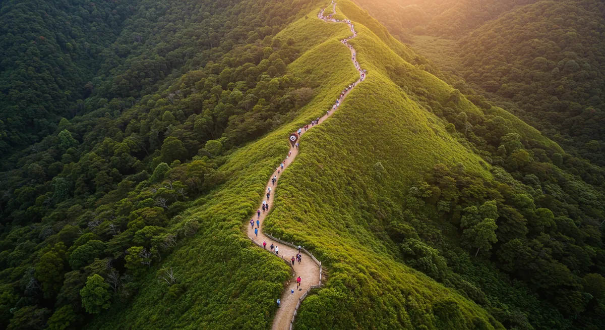 Fushan Mountain Hiking Guide: Trails, Views & GPX Downloads (2025)