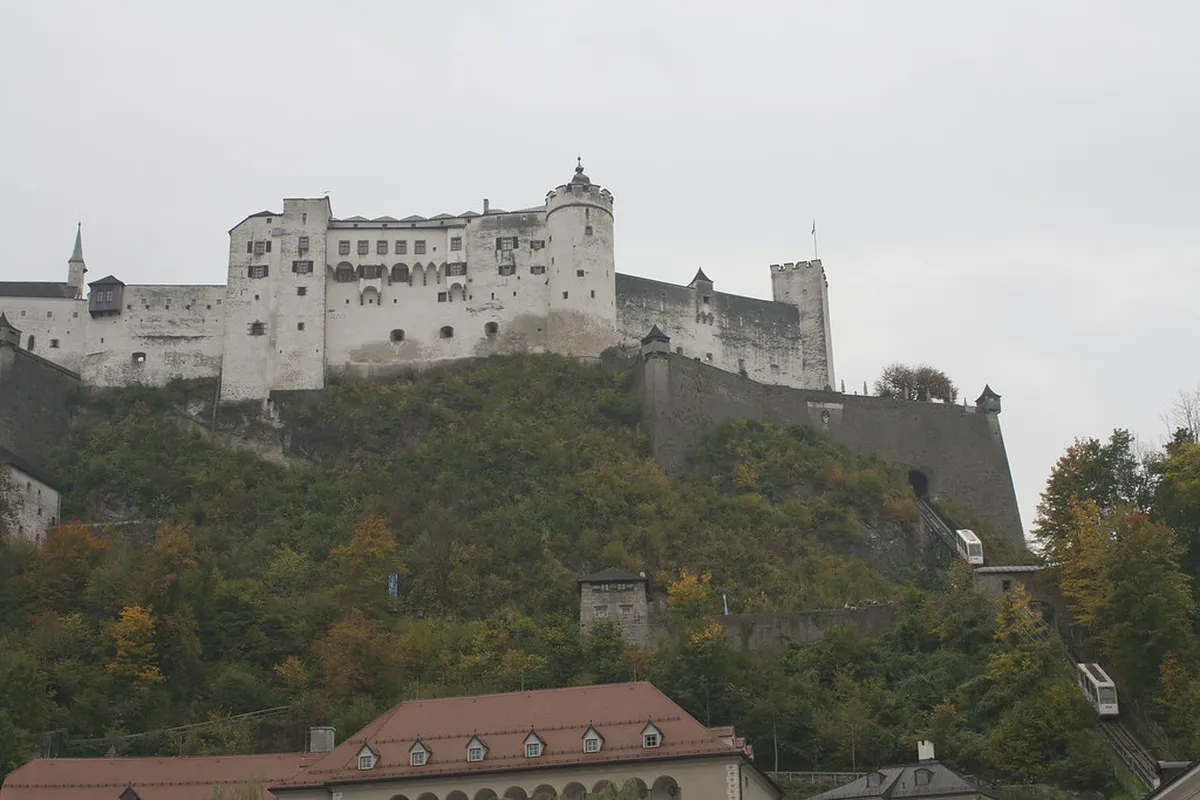 Hohensalzburg Fortress in Salzburg, Austria