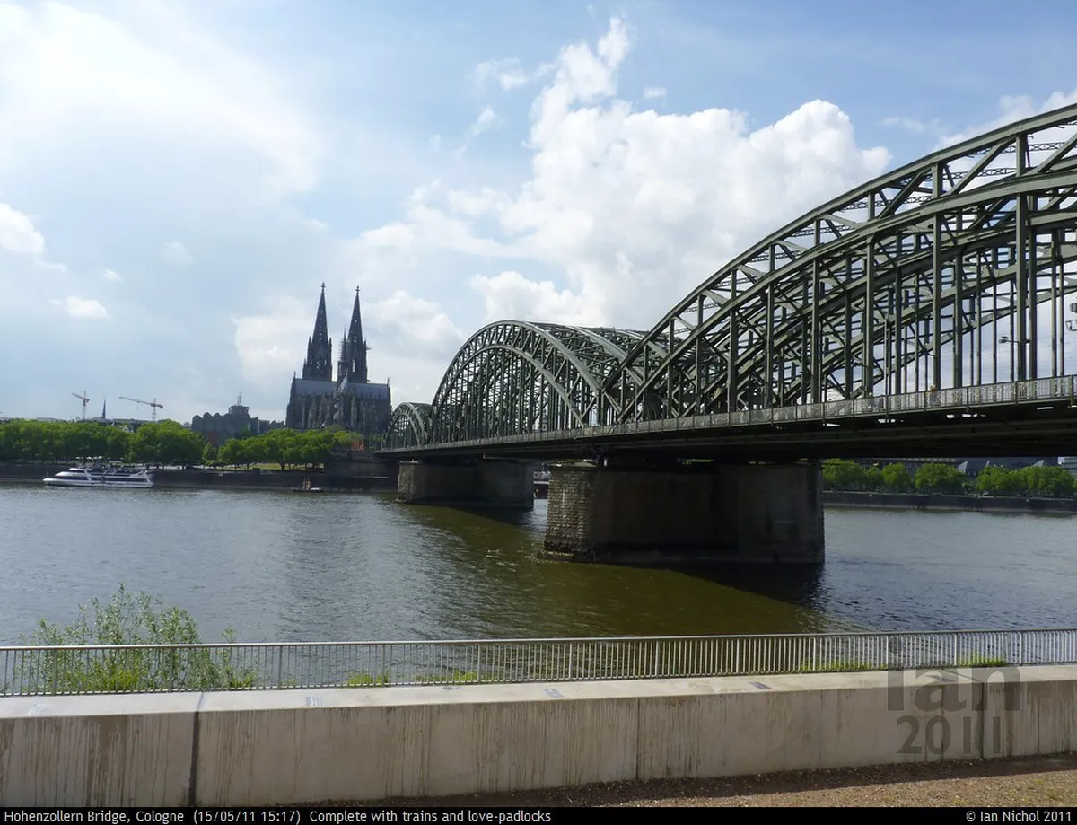 Hohenzollern Bridge Cologne Love Locks Travel Guide – Cologne guide