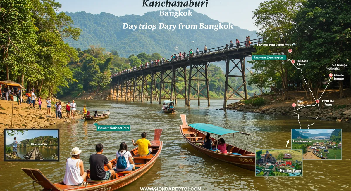 Kanchanaburi Day Trip from Bangkok Itinerary