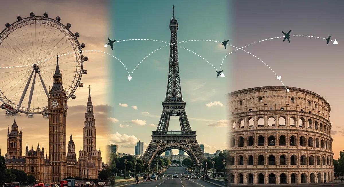 London, Paris & Rome Itinerary: 10 Days in Europe