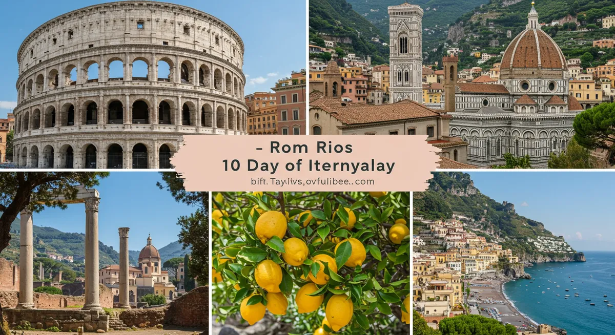 Rome, Florence & Amalfi Coast: 10-Day Itinerary
