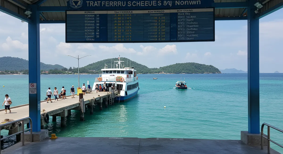 Trat Ferry Schedules to Koh Chang, Koh Kood & Koh Mak